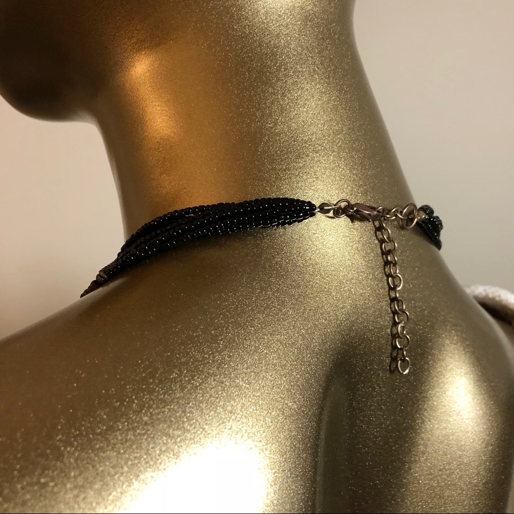 Multi-strand Statement Necklace - Picture 2 of 5